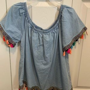 Jean Blouse